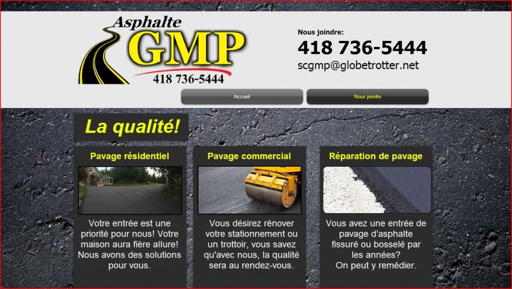 asphalte gmp